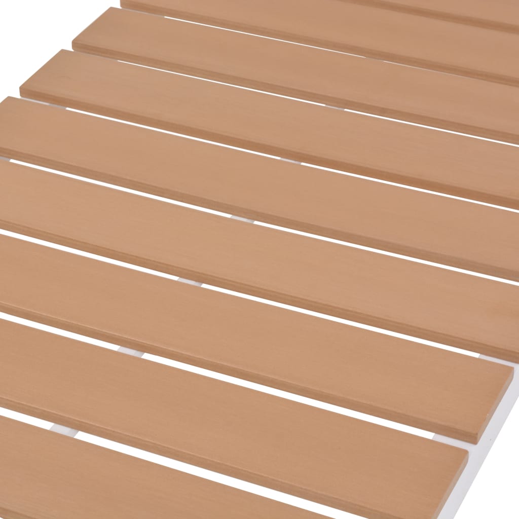 Solseng aluminium og WPC brun