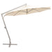 Utendørs parasoller Beige Polyester