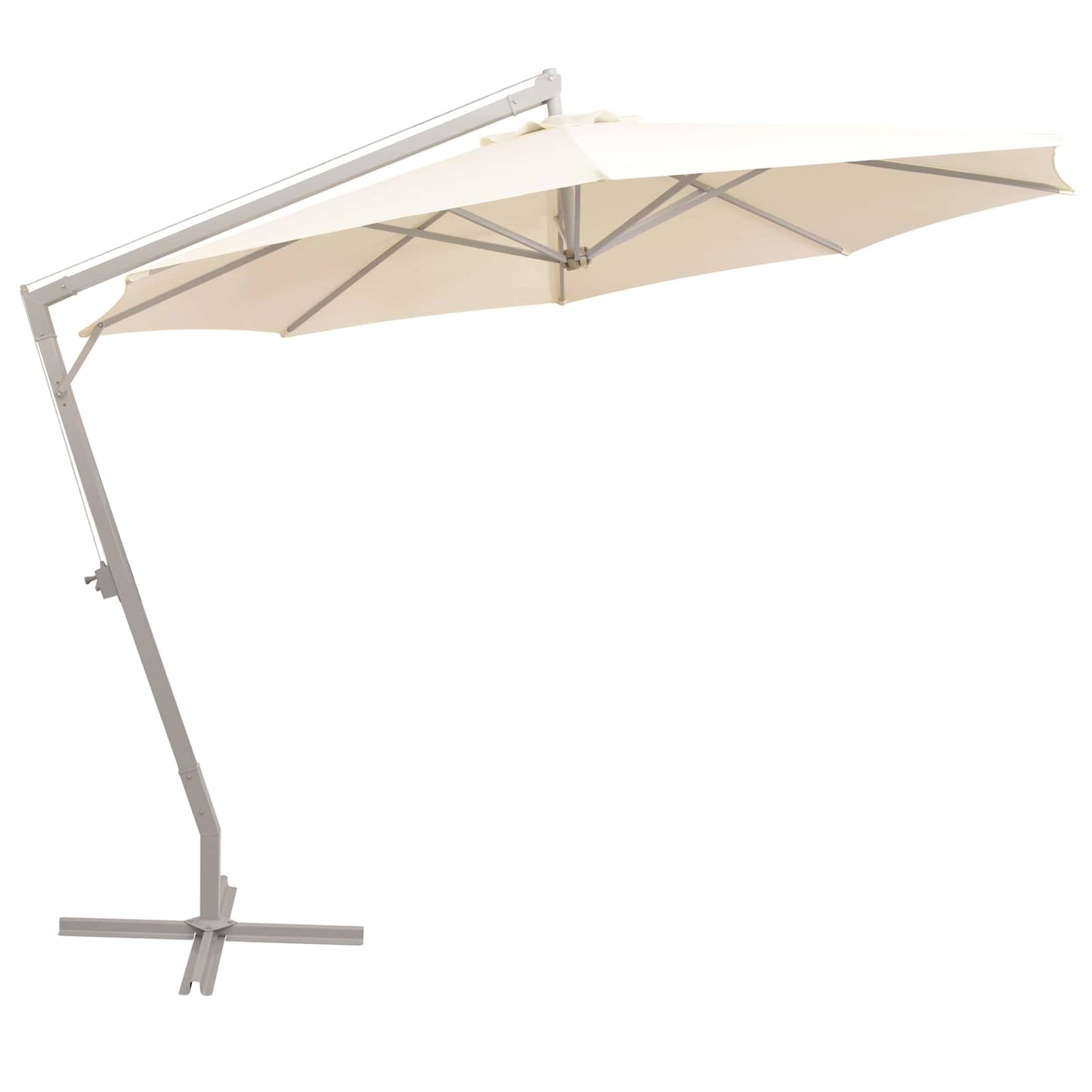 Utendørs parasoller Beige Polyester