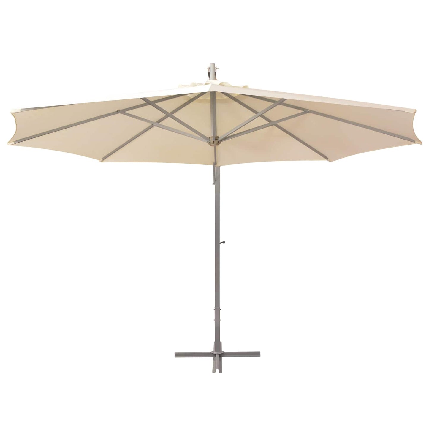 Utendørs parasoller Beige Polyester
