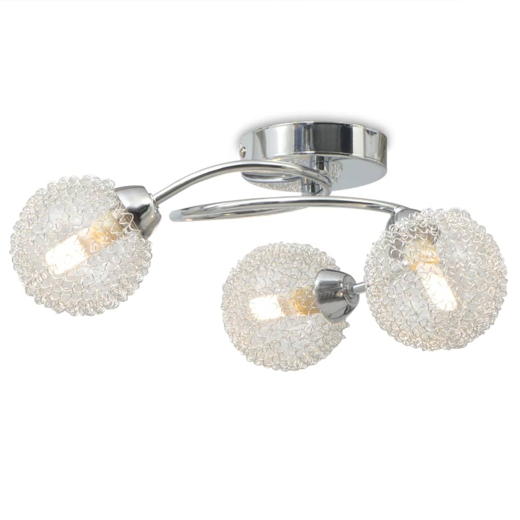 Taklampe med 3 LED-pærer G9 120 W