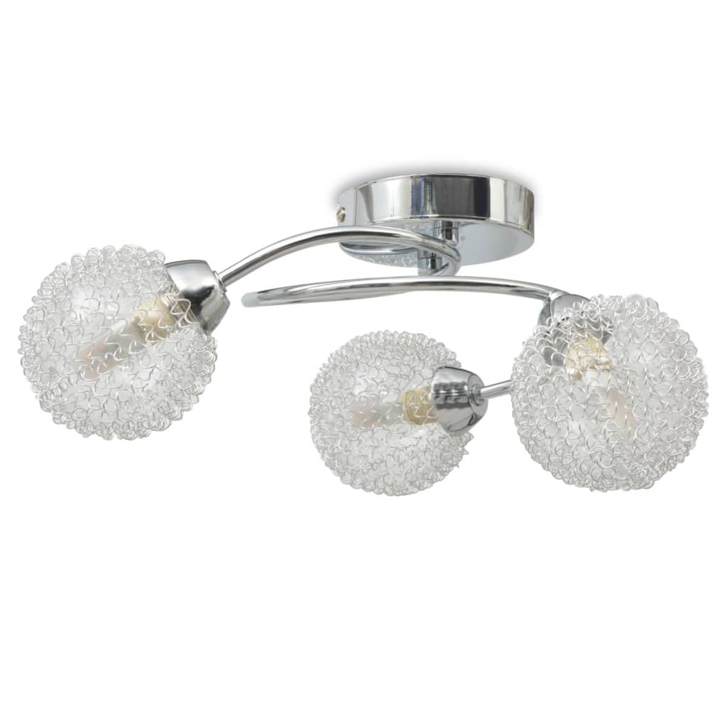 Taklampe med 3 LED-pærer G9 120 W