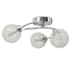 Taklampe med 3 LED-pærer G9 120 W
