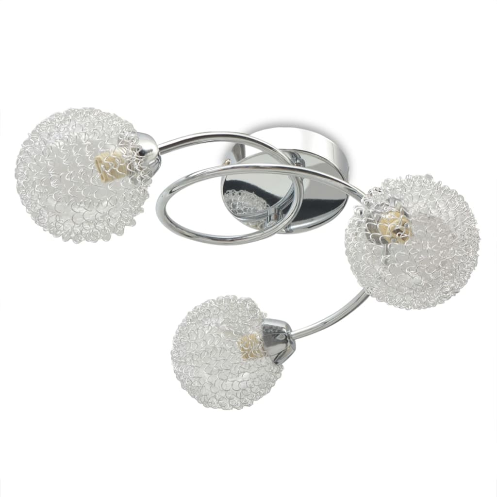 Taklampe med 3 LED-pærer G9 120 W