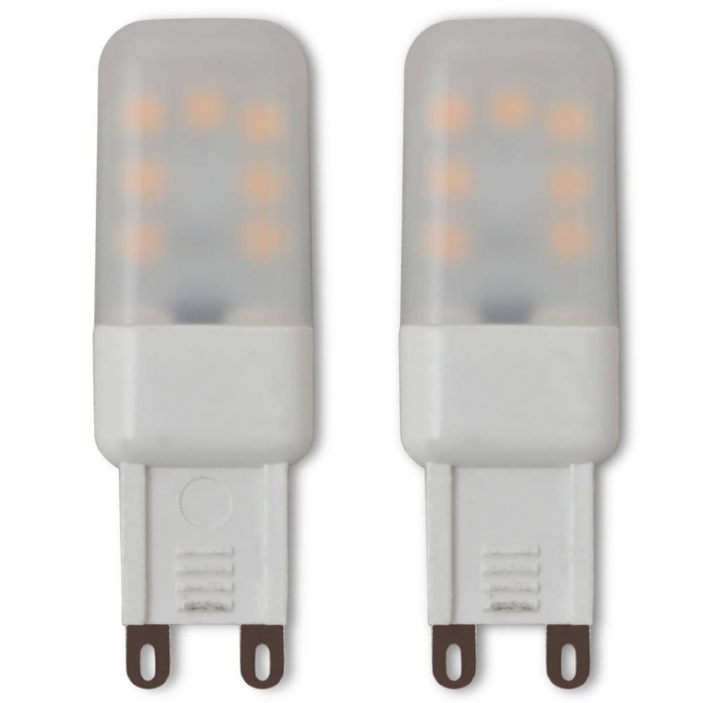 Taklampe med 3 LED-pærer G9 120 W