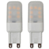 Taklampe med 3 LED-pærer G9 120 W