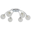 Taklampe med 6 LED-pærer G9 240 W