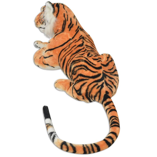 Tigerleke Plysj Brun XXL