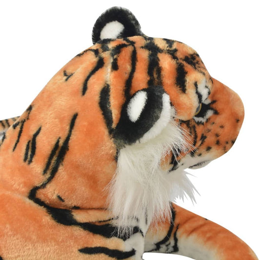 Tigerleke Plysj Brun XXL