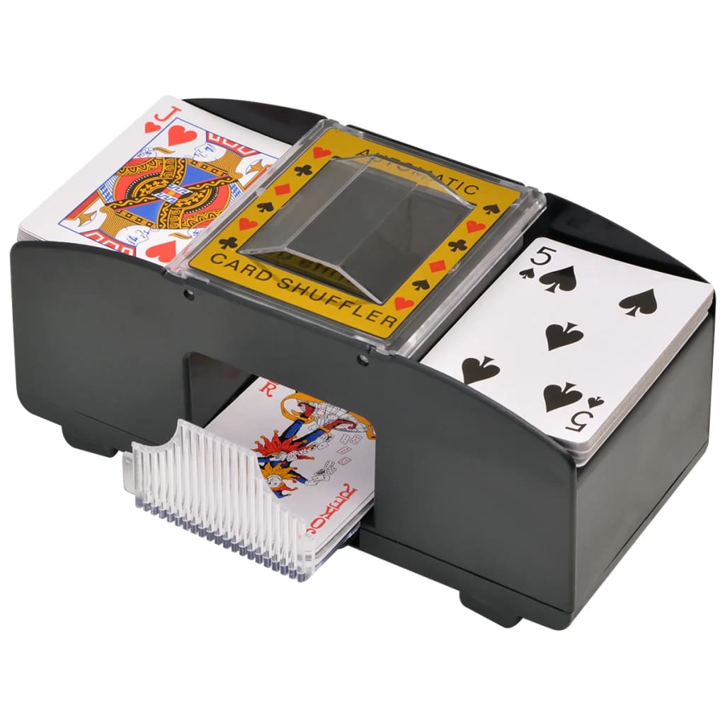 Poker-/blackjacksett med 600 laser-sjetonger aluminium vidaXL