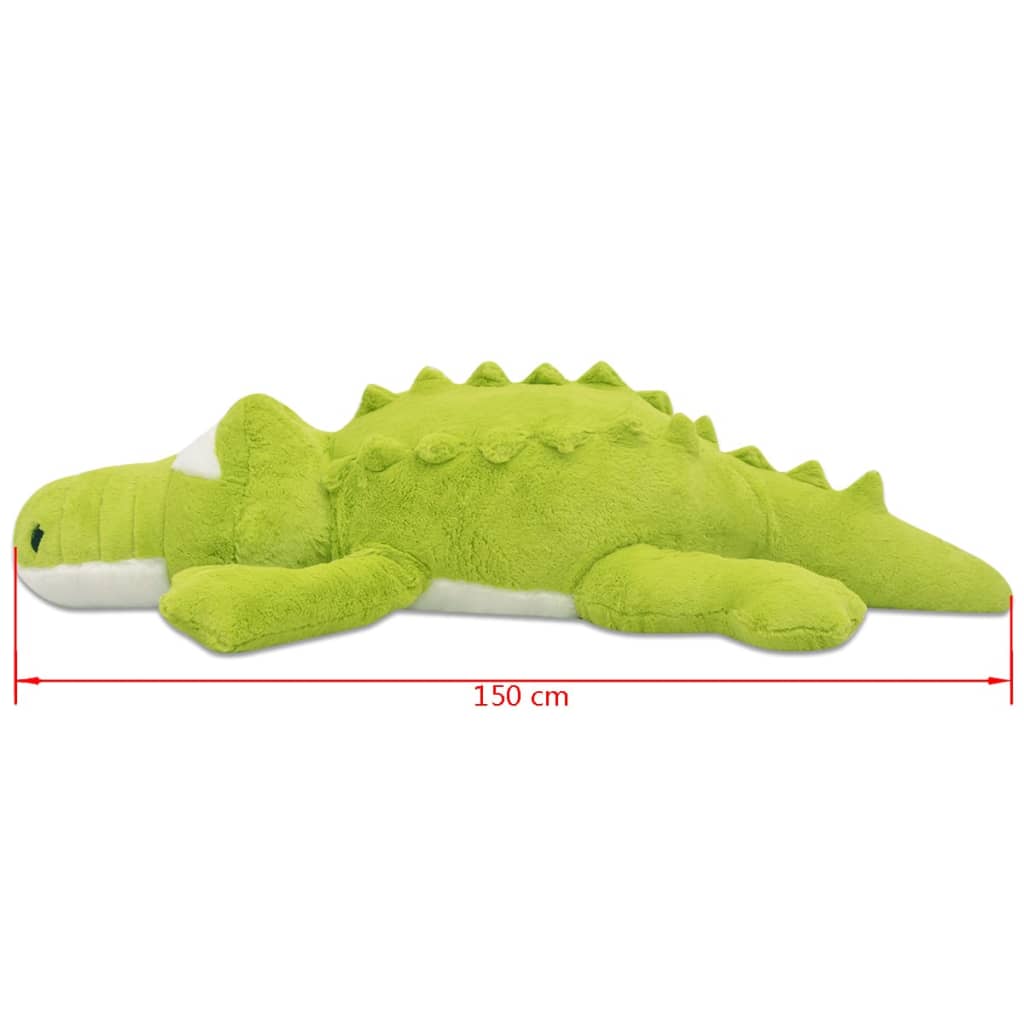 Lekekrokodille plysj XXL 150 cm