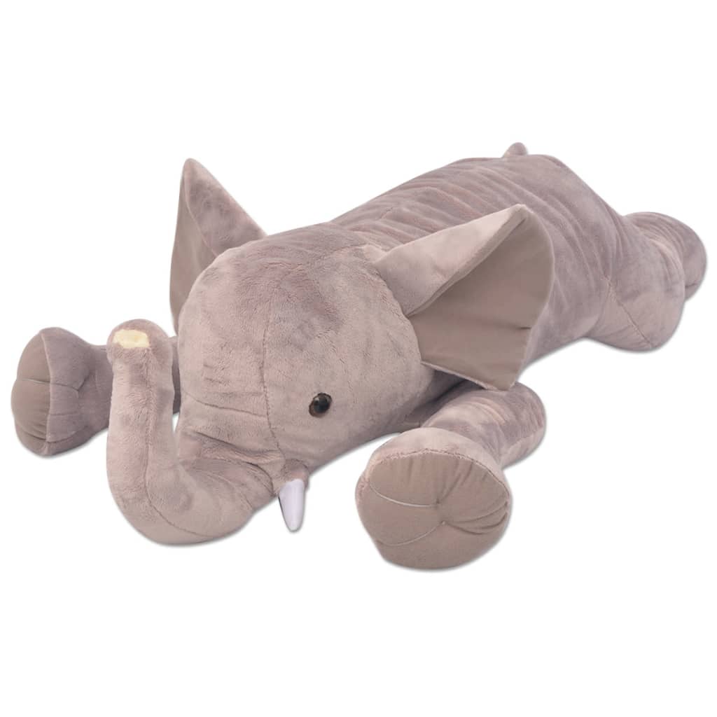 Lekeelefant plysj XXL 120 cm