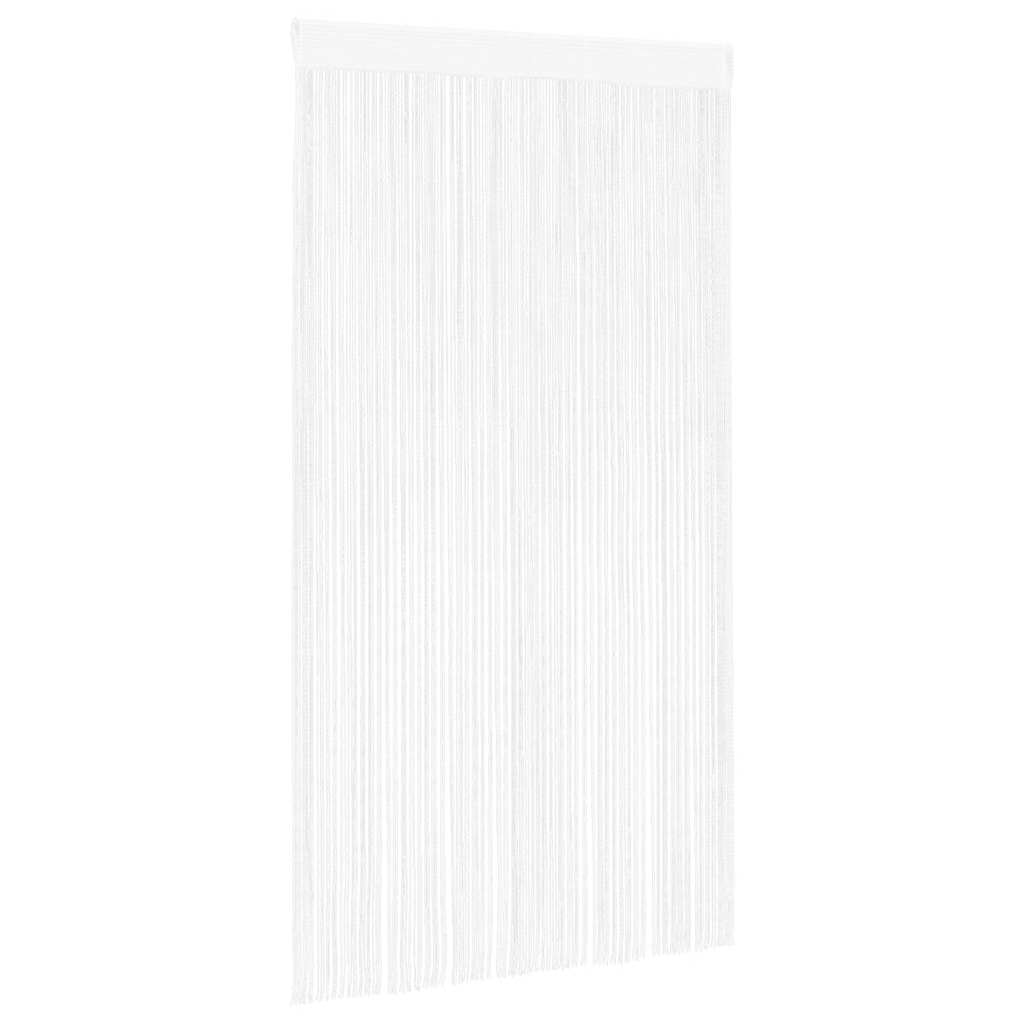 Trådgardiner 2 stk 100x250 cm hvit