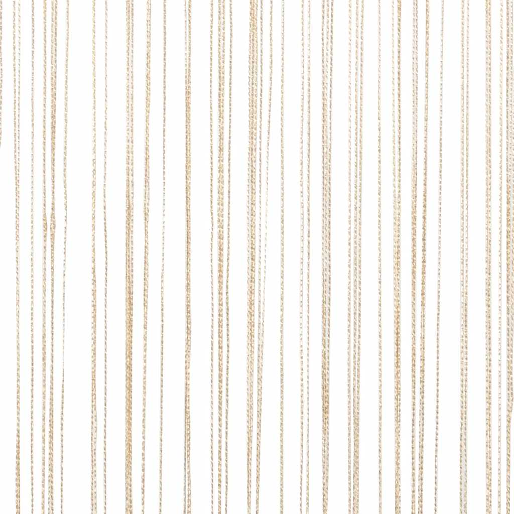 Trådgardiner 2 stk 100x250 cm beige