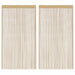 Trådgardiner 2 stk 140x250 cm beige
