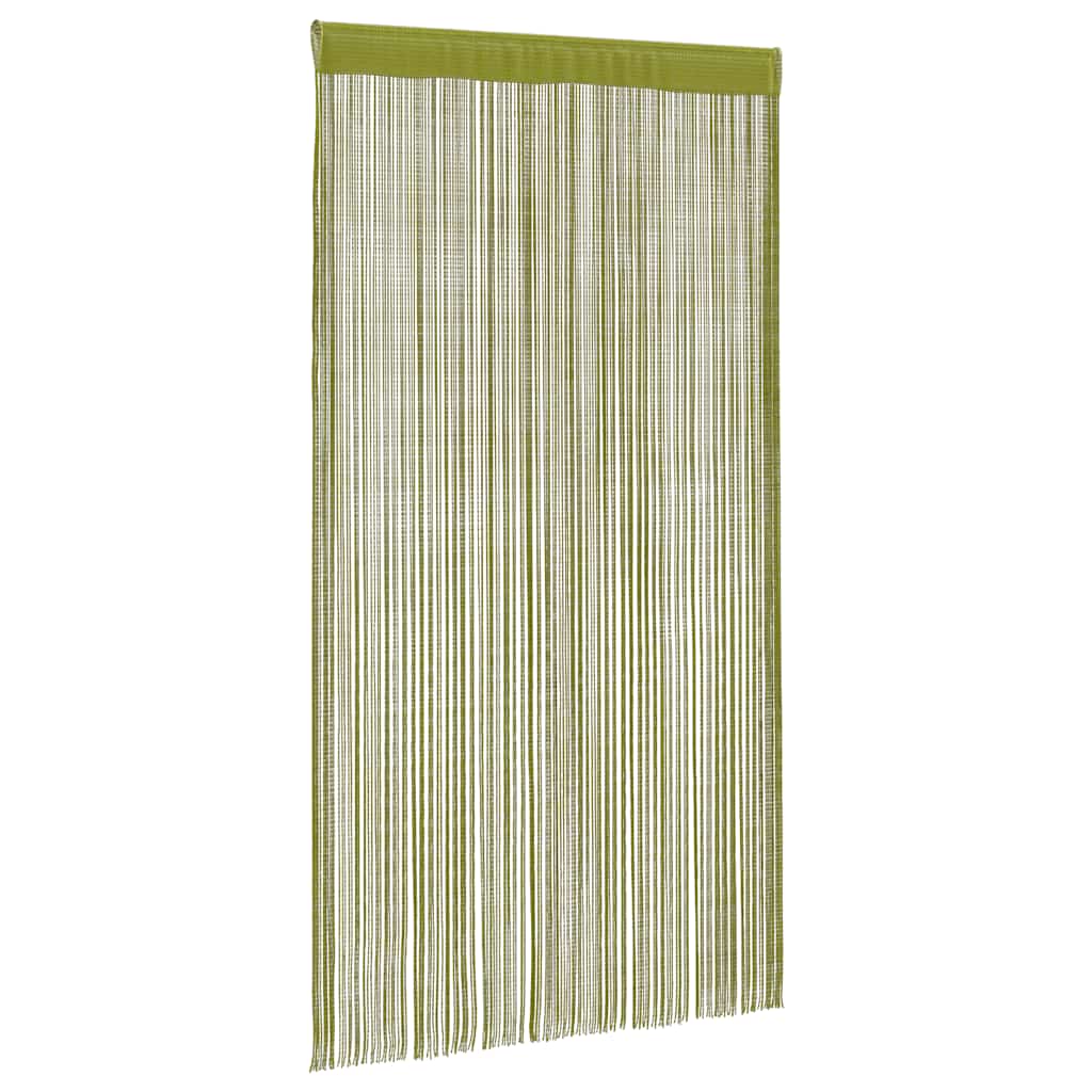 Trådgardiner 2 stk 100x250 cm grønn