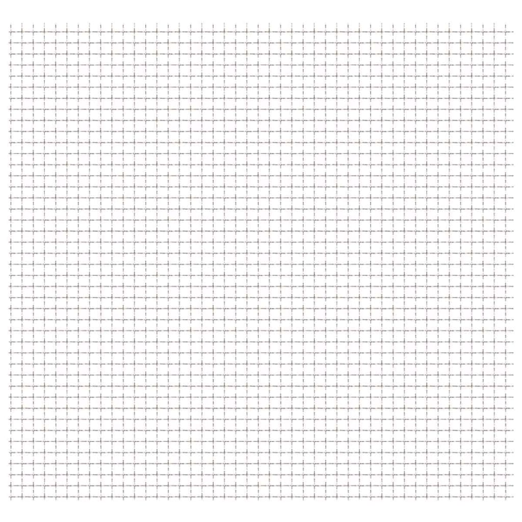 Krympet kjedegjerde for hage rustfritt stål 100x85cm 31x31x3mm vidaXL