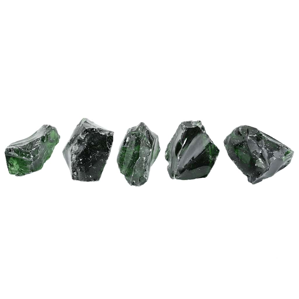 Grønne gabionsteiner glass 60-120 mm 25 kg