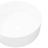Servant rund keramisk hvit 40x15 cm