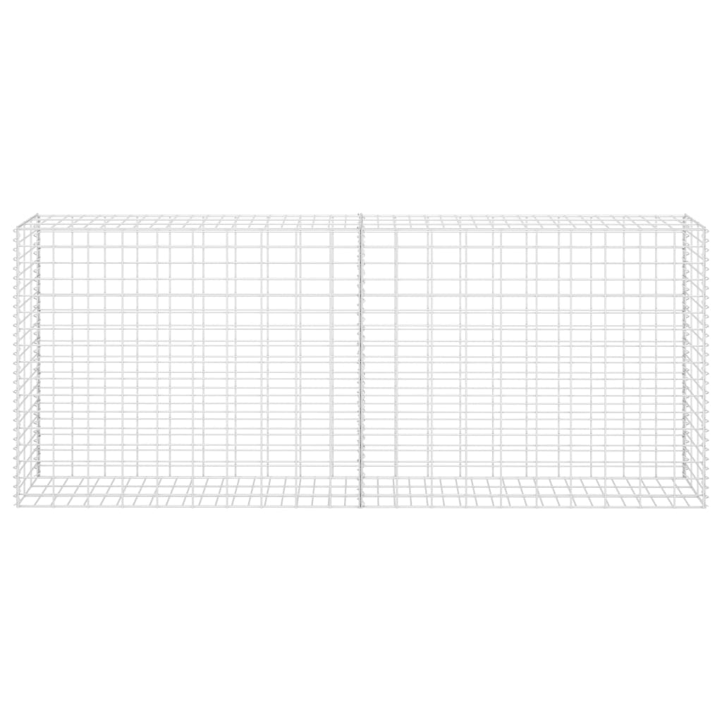 Gabionkurv galvanisert stål 85x30x200 cm