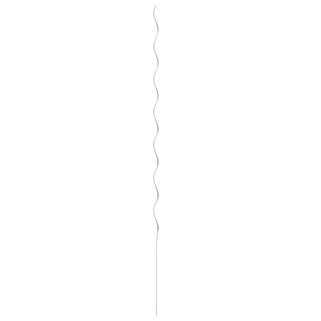 Spiralplantestøtter 50 stk 170 cm galvanisert stål