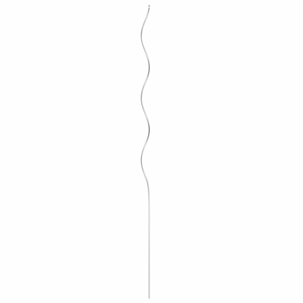 Spiralplantestøtter 20 stk 110 cm galvanisert stål