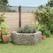 Gabion høybed sekskantet 160x140x50 cm