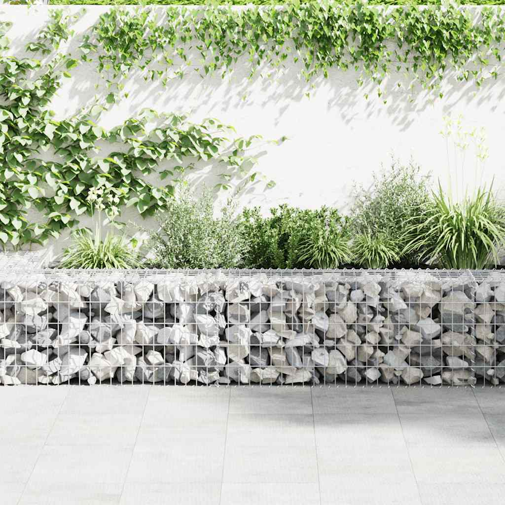 Gabionkurv galvanisert stål 100x50x50 cm