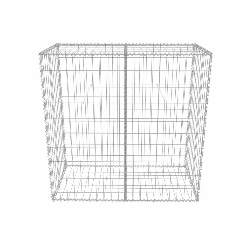 Gabionkurv galvanisert stål 100x50x100 cm