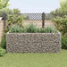 Gabion høybed stål 270x90x100 cm