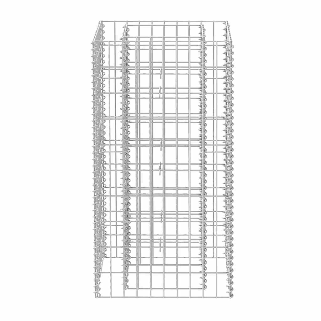 Gabion høybed stål 50x50x100 cm