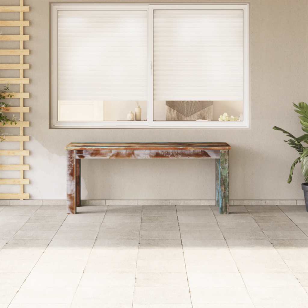 Benk gjenvunnet heltre 110x35x45 cm