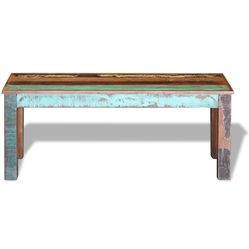 Benk gjenvunnet heltre 110x35x45 cm
