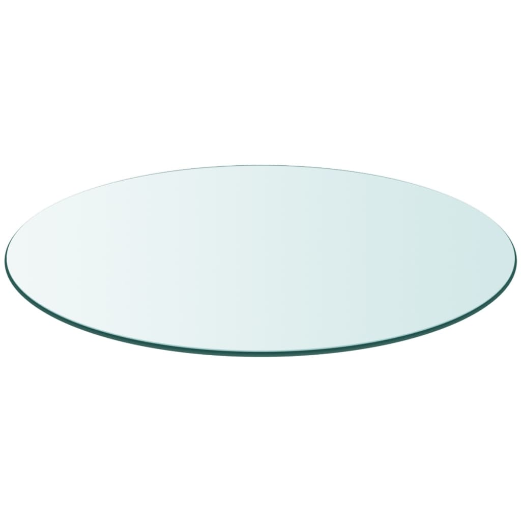 Bordplate Herdet Glass Rund 900 mm