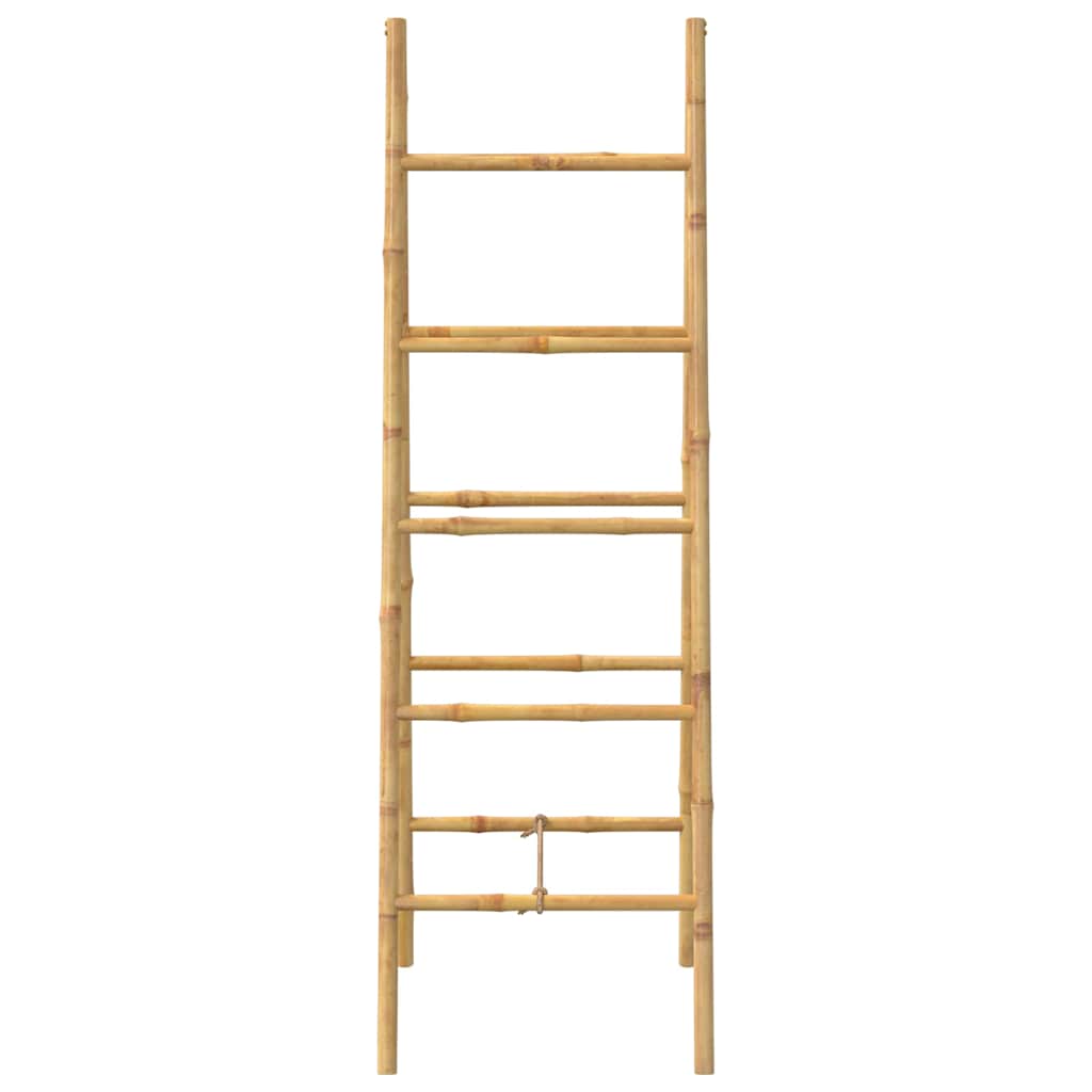 Dobbel håndklehenger med 5 trinn bambus 50x160 cm