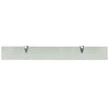 Flytende hylle glass 80x10 cm 8 mm