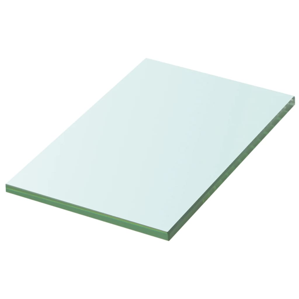 Hyllepanel klart glass 20x12 cm
