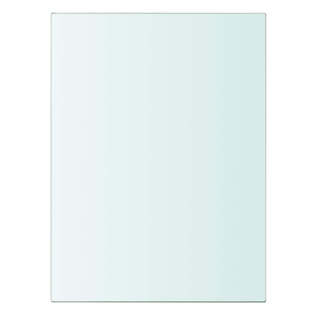 Hyllepanel klart glass 20x15 cm