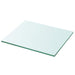 Hyllepanel klart glass 30x25 cm