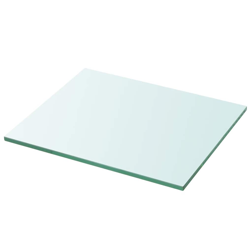 Hyllepanel klart glass 30x25 cm