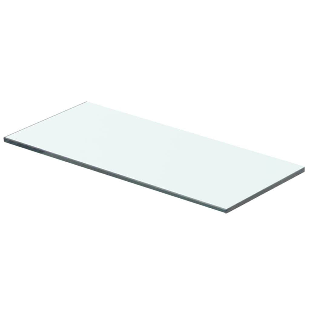 Hyllepanel klart glass 40x12 cm