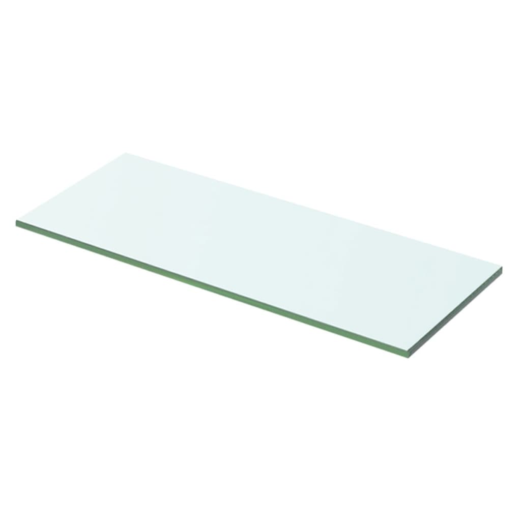 Hyllepanel klart glass 50x15 cm