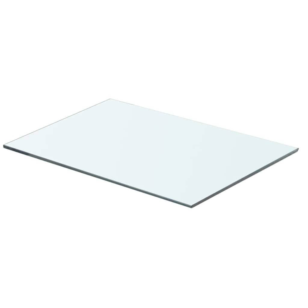 Hyllepanel klart glass 50x30 cm