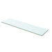 Hyllepanel klart glass 60x12 cm