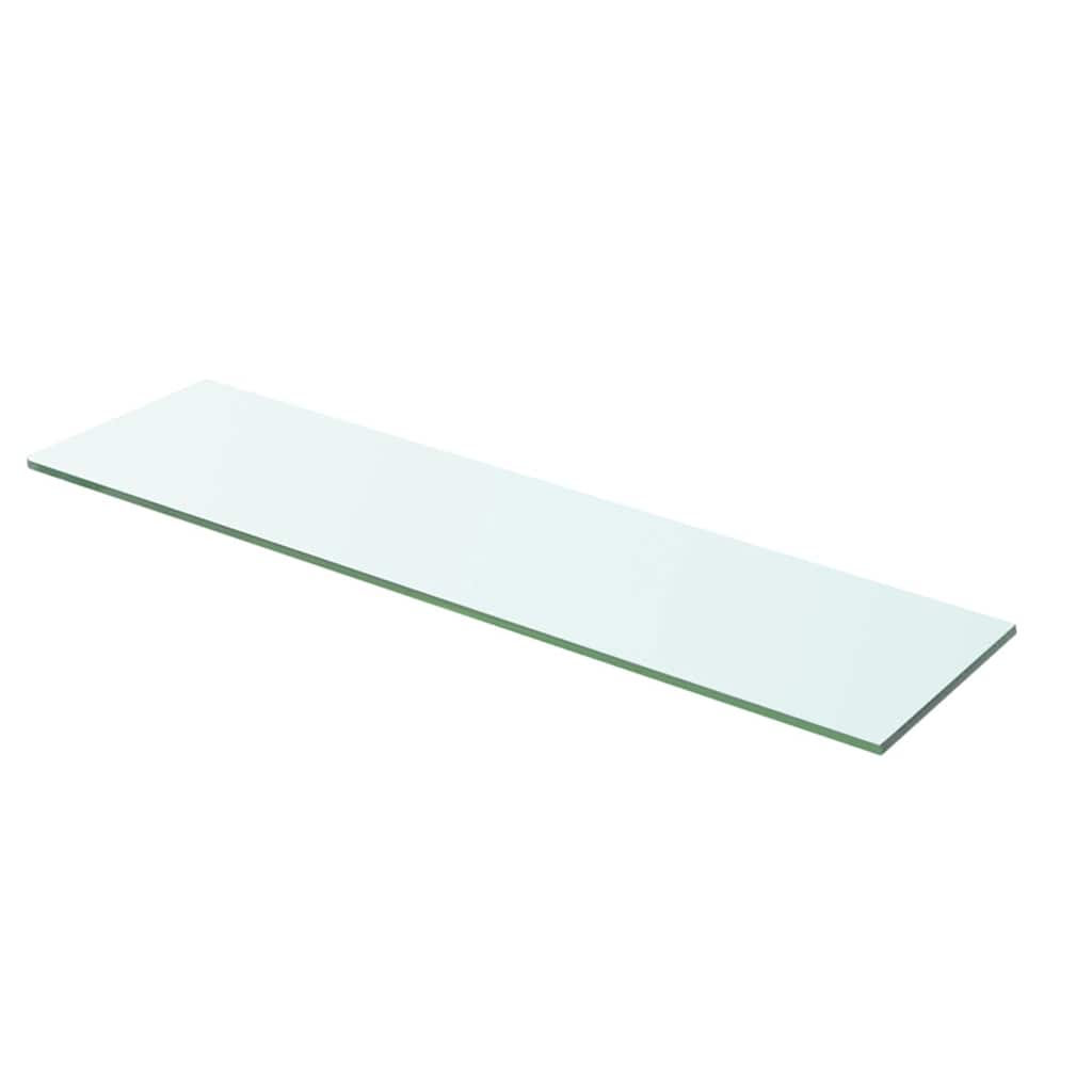 Hyllepanel klart glass 60x12 cm