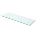 Hyllepanel klart glass 60x15 cm