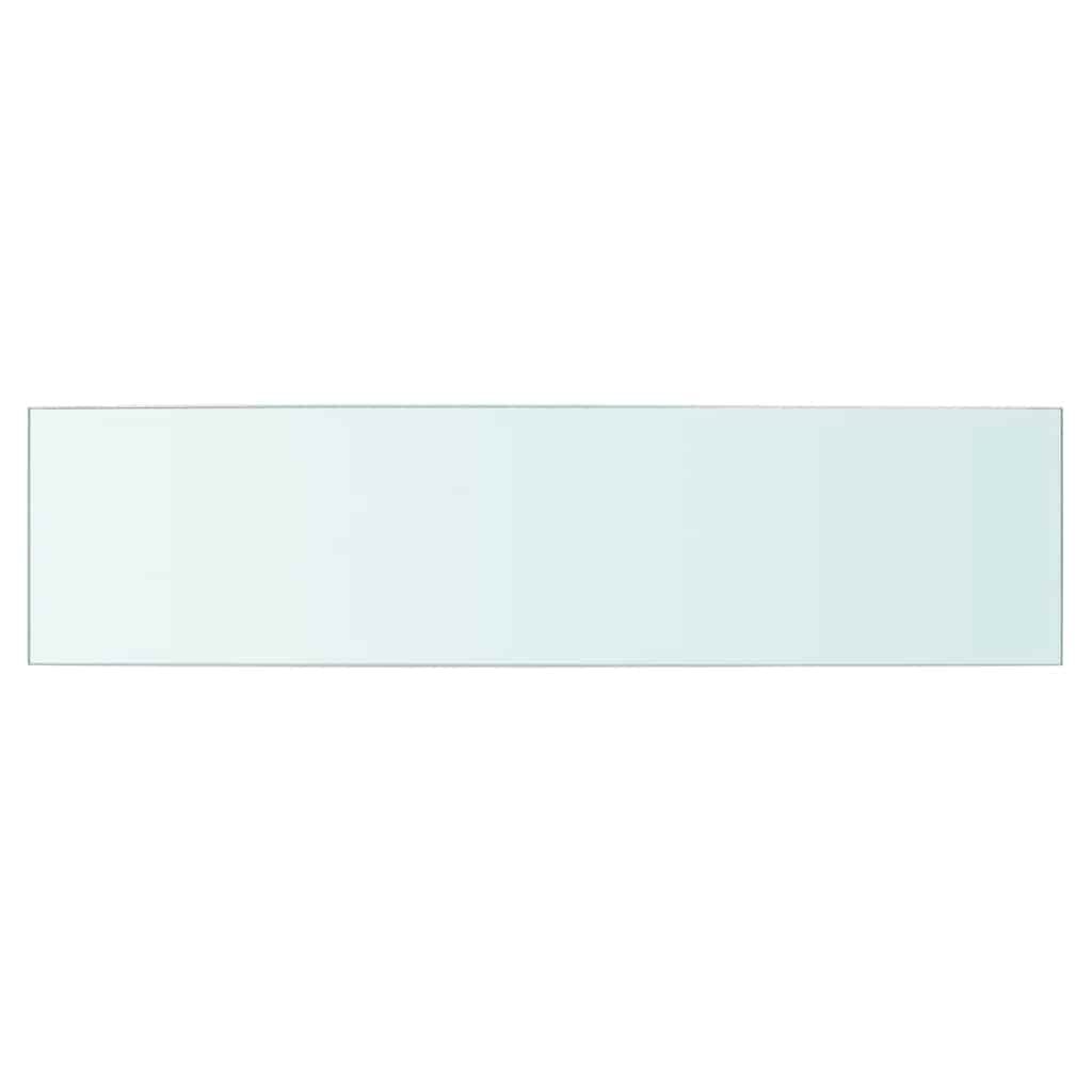 Hyllepanel klart glass 60x15 cm