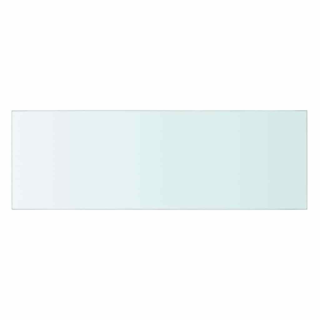 Hyllepanel klart glass 60x20 cm