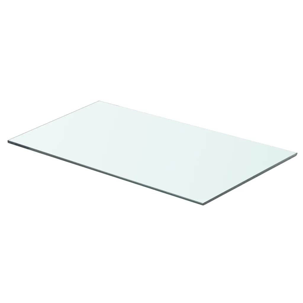 Hyllepanel klart glass 60x30 cm