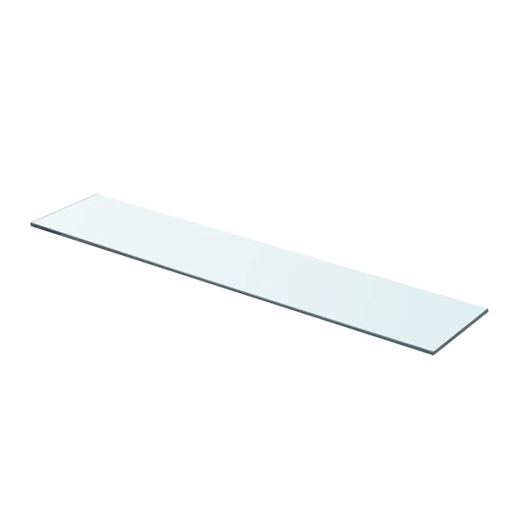 Hyllepanel klart glass 70x15 cm